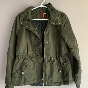 Green Army Coat